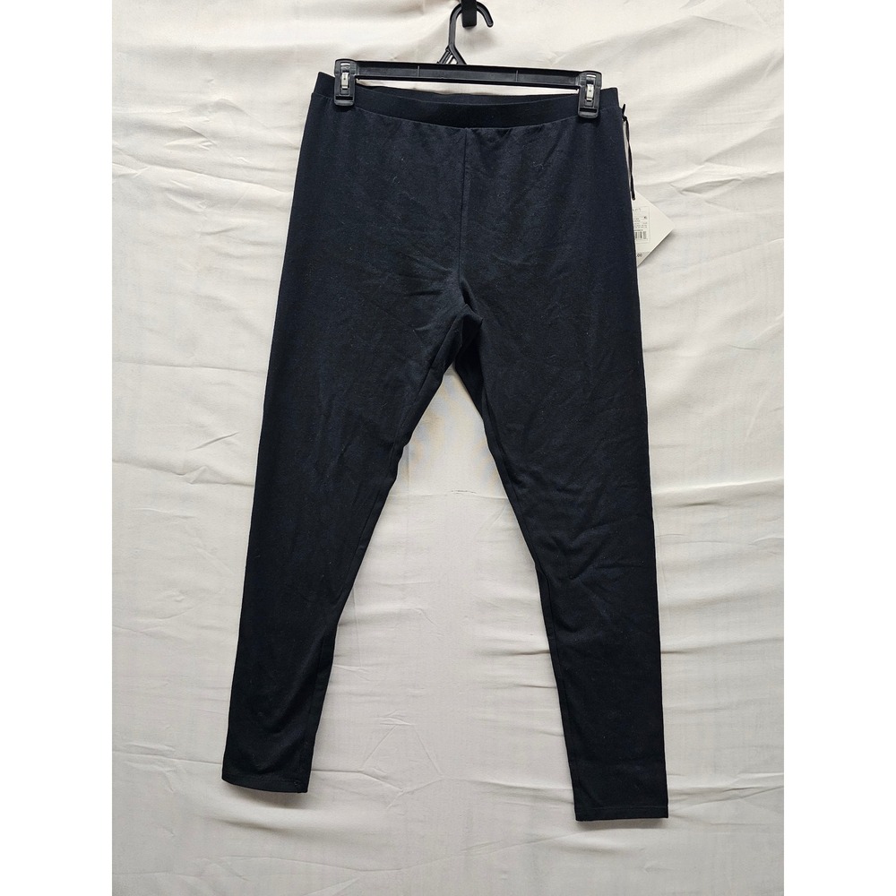Ava & Viv Womens Solid Leggings Black Cotton Blend Casual Size XXL
